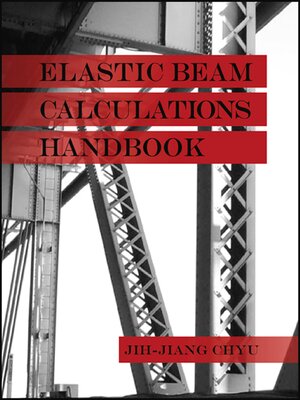 cover image of Elastic Beam Calculations Handbook